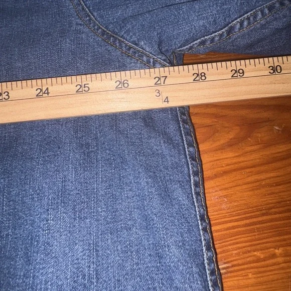 Banana Republic Men's XL‎ Denim Shacket Quilted Lined Heavy Cotton Jacket Blue - Picture 8 of 12